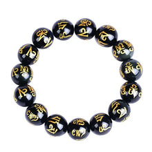 Load image into Gallery viewer, Tibetan script carving buddha bracelet