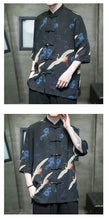 Load image into Gallery viewer, Vivid crane Tang shirt