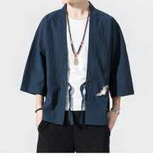 Load image into Gallery viewer, Shinobi design kimono shirt