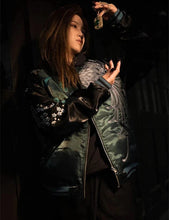Load image into Gallery viewer, Hyper Premium 2 sided midnight beast embroidery sukajan jacket