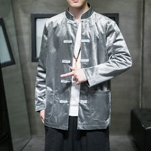 Load image into Gallery viewer, Vibrant solid Tang Dynasty jacket