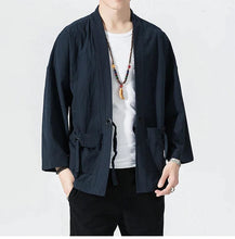 Load image into Gallery viewer, Shinobi design kimono shirt