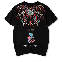 Load image into Gallery viewer, Premium embroidery miracle carp T-shirt