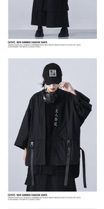 Tech wear kanji kimono