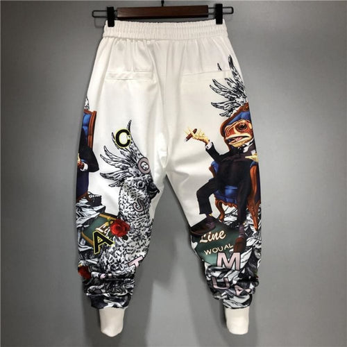 Kaeru design harem pants