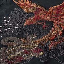 Load image into Gallery viewer, Premium tiger phoenix embroidery hoodie