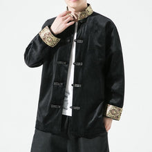 Load image into Gallery viewer, Golden accent Tang Dynasty jacket
