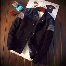 Load image into Gallery viewer, Casual baseball style jacket