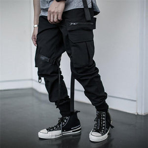 Dark cargo LP pants