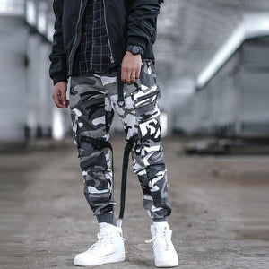 Dark cargo LP pants