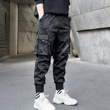 Load image into Gallery viewer, Dark carbon cargo pants