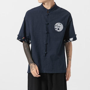 Dragon icon hanfu shirt