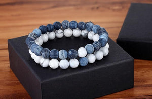 Double layer Buddha bracelet