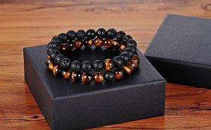 Double layer Buddha bracelet