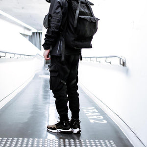 Dark cargo LP pants