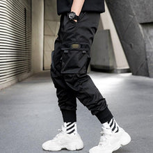 Load image into Gallery viewer, Dark carbon cargo pants