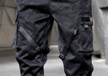 Load image into Gallery viewer, Dark carbon cargo pants