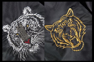 Tiger roar bomber jacket