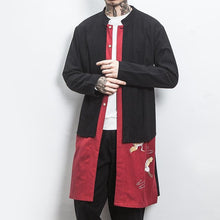 Load image into Gallery viewer, Double layer crane long jacket