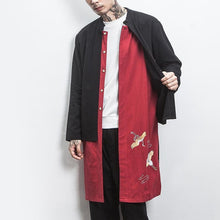 Load image into Gallery viewer, Double layer crane long jacket