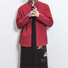 Load image into Gallery viewer, Double layer crane long jacket