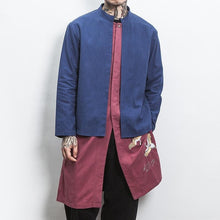 Load image into Gallery viewer, Double layer crane long jacket