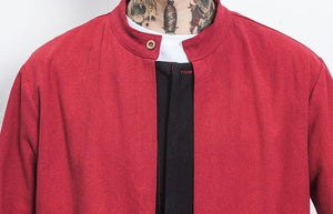 Double layer crane long jacket