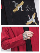 Load image into Gallery viewer, Double layer crane long jacket