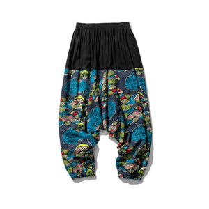 Eastern artistic harem pants
