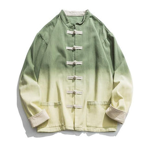 2 color style Tang jacket