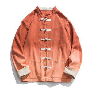 2 color style Tang jacket