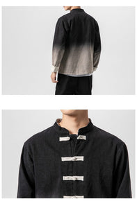 2 color style Tang jacket