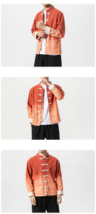 2 color style Tang jacket