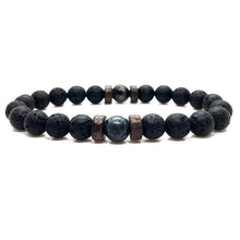 Load image into Gallery viewer, Lava Tibetan stone bracelet