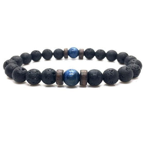 Lava Tibetan stone bracelet