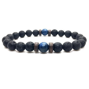 Lava Tibetan stone bracelet