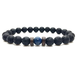 Lava Tibetan stone bracelet