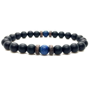 Lava Tibetan stone bracelet