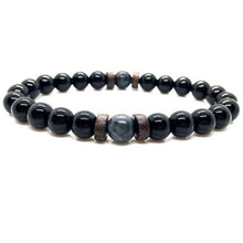 Load image into Gallery viewer, Lava Tibetan stone bracelet