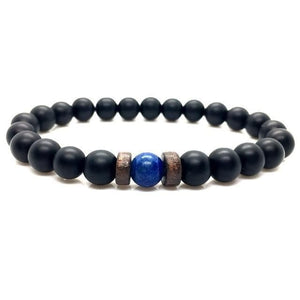 Lava Tibetan stone bracelet