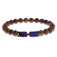 Load image into Gallery viewer, Lava Tibetan stone bracelet