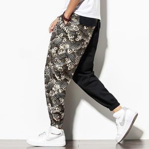 Tattoo dragon pants