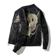 Load image into Gallery viewer, Tattoo dragon V2 bomber jacket