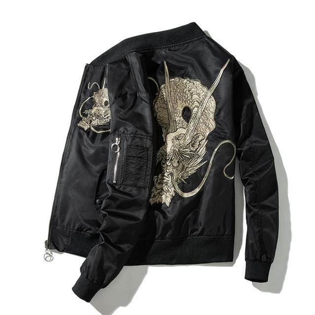 Tattoo dragon V2 bomber jacket