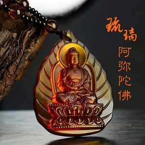 Spiritual samsara buddha necklace