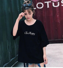 Load image into Gallery viewer, be happy T-shirt
