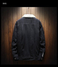 Load image into Gallery viewer, Vintage fleece lined denim jacket