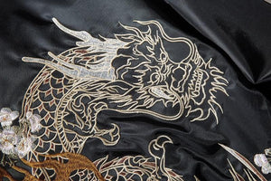 Tattoo dragon bomber jacket