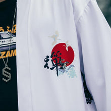 Load image into Gallery viewer, Japanese rising wave kimono
