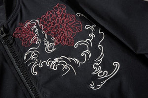 Tattoo dragon bomber jacket